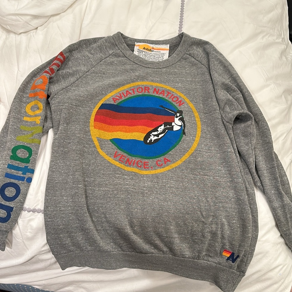 Aviator Nation Crewneck size large